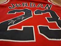 Michael Jordan Jersey z autografem wyszywanym - UNIKAT