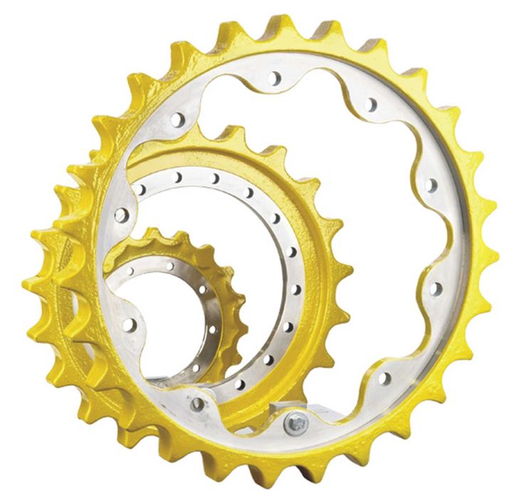 Звездочка, Зірочка, зубчасте колесо Cat Volvo Komatsu JCB Hitachi