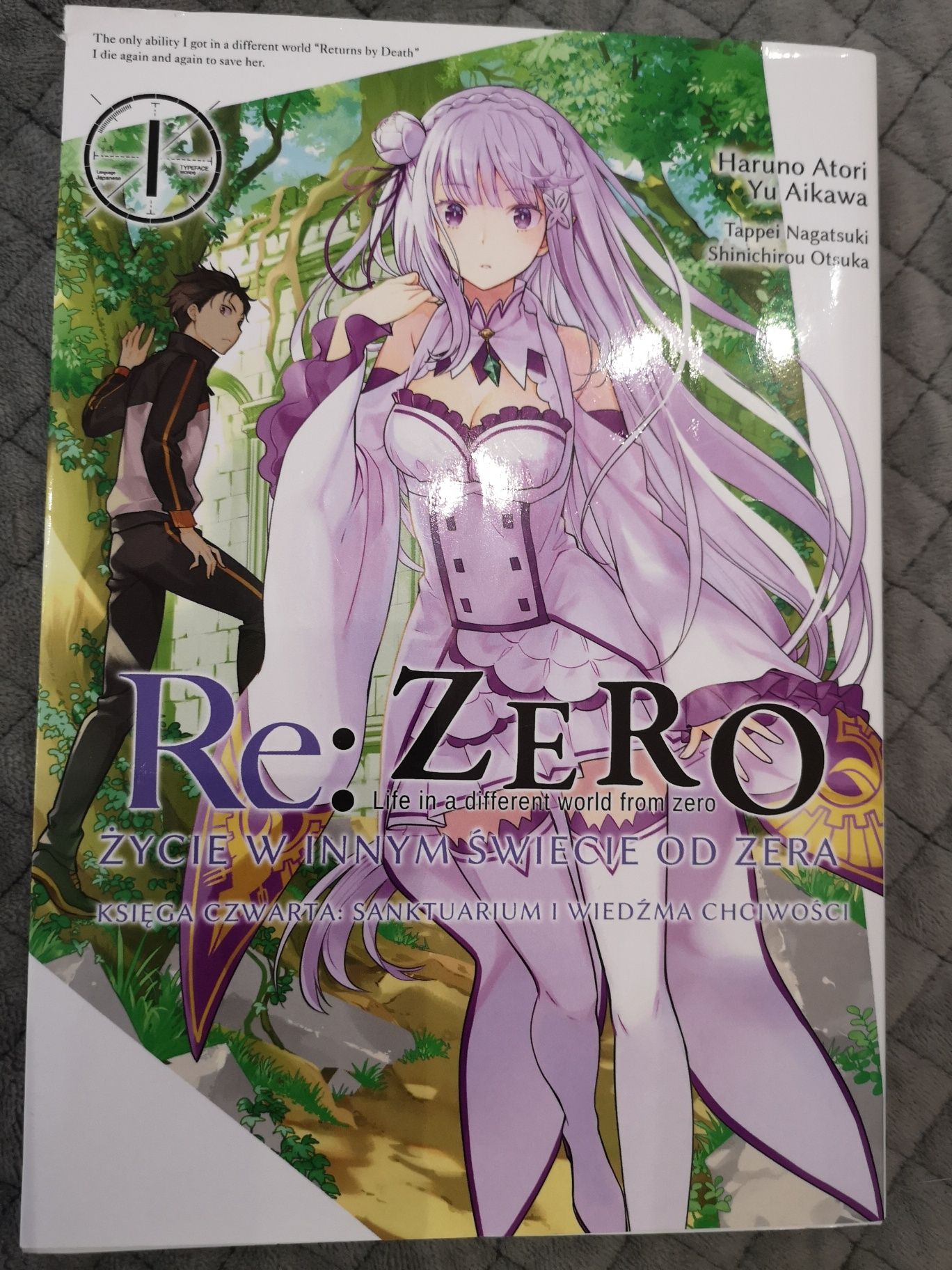 Manga. Re. Zero życie w innym świecie od zera.
