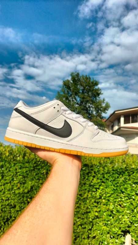 Dunk Low SB ISO White 37.5