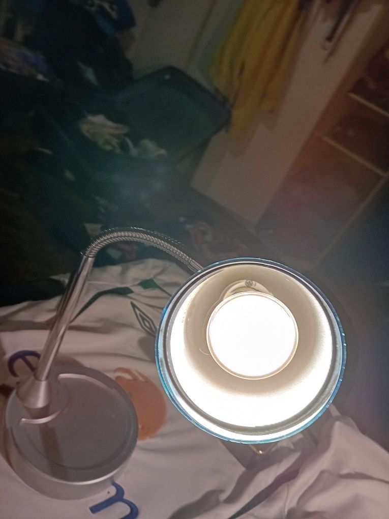 Lampka biurkowa CLARUS DSL-715 15WATT regulowana stan dobryTANIO metal