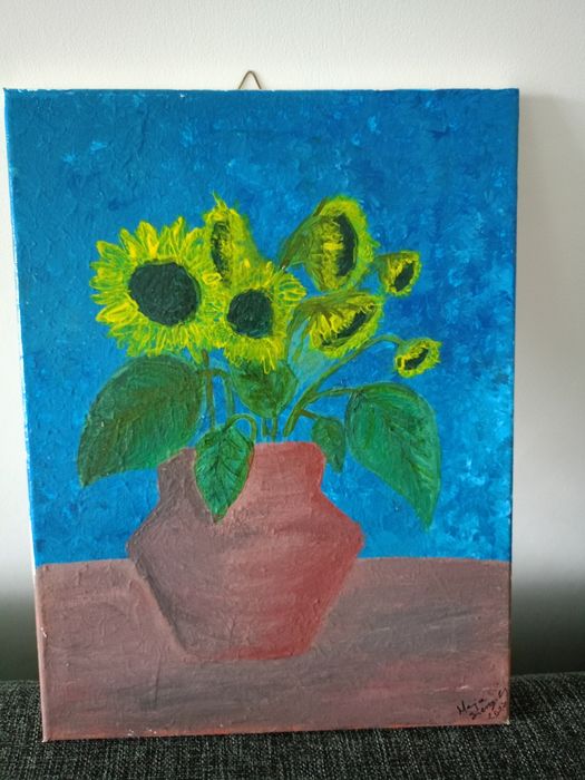 Obraz.  30*40        Słonecznik