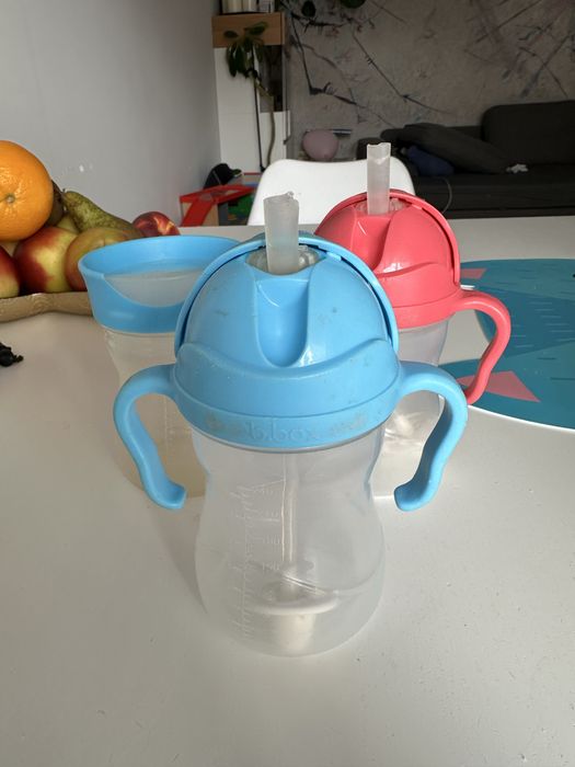 Bbox b-box b box bidon kubek ze słomką kubek niekapek doidy cup zestaw