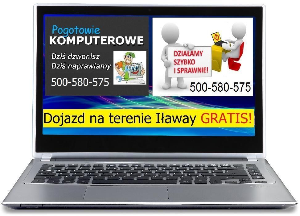 Naprawa - Serwis LAPTOPÓW - Serwis KOMPUTERÓW - Informatyk - Iława