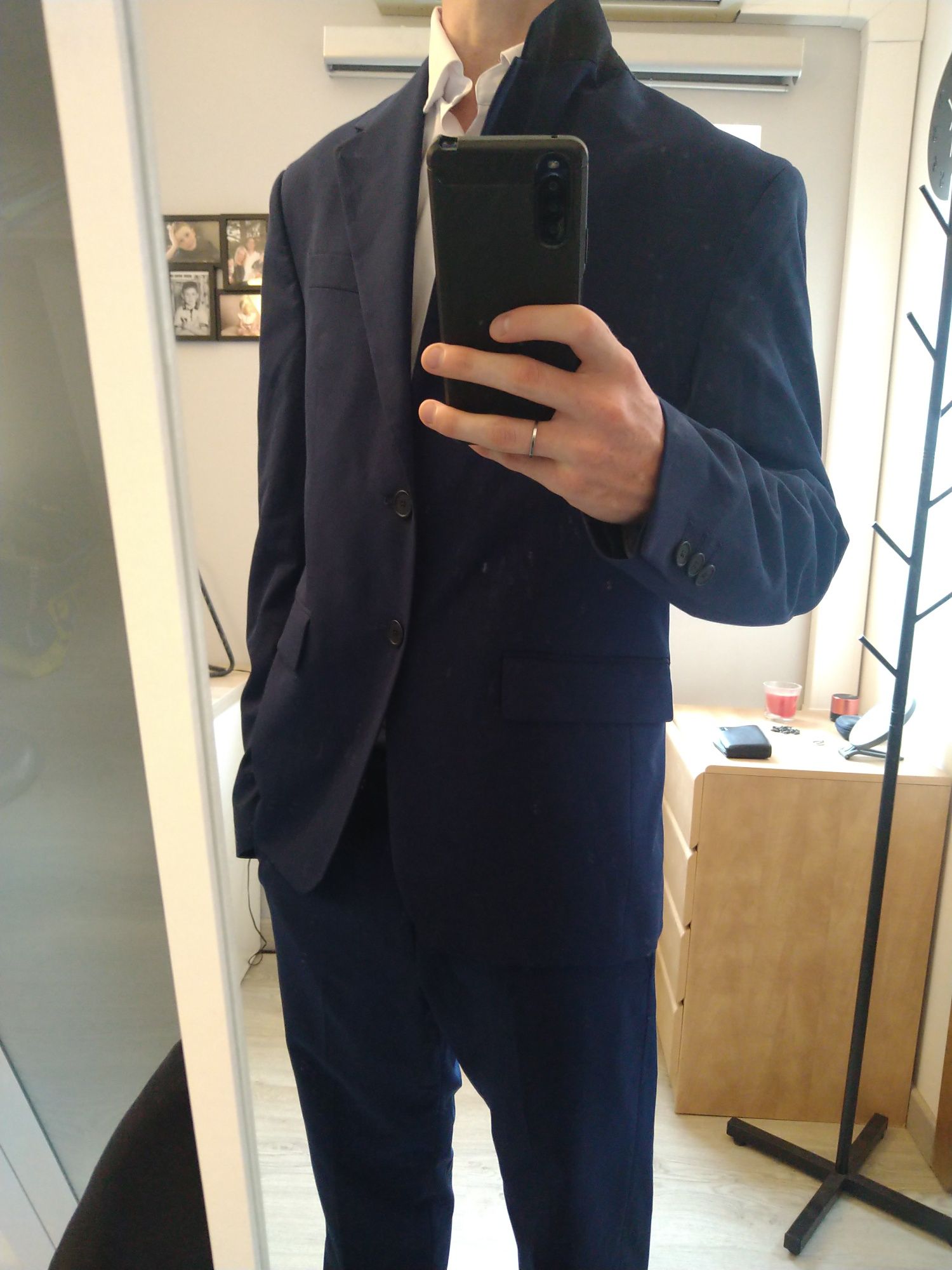 Fato Azul marinho Zara Homem