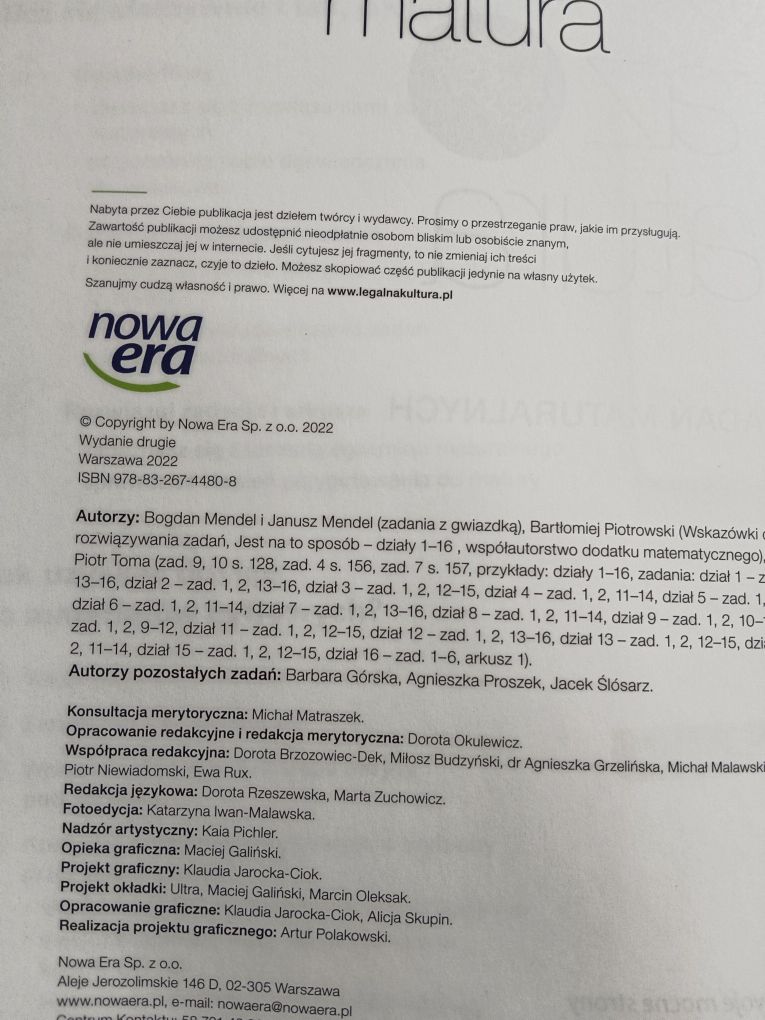 Zbiór zadań maturalnych. Nowa teraz matura fizyka