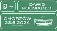 2 bilety obok siebie koncert Dawid Podsiadło Chorzow 23.06.2024