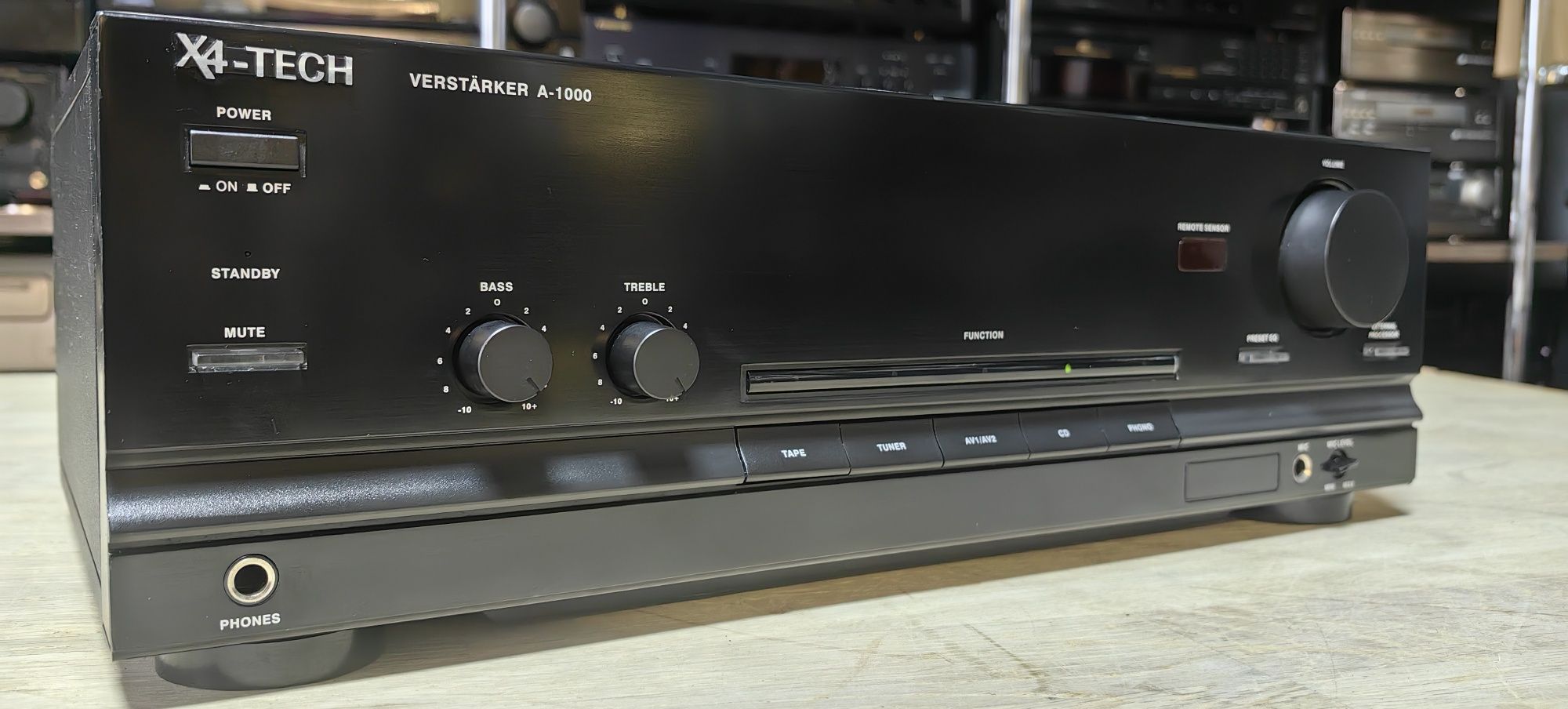 Підсилювач X4-Tech A-1000/6Ω