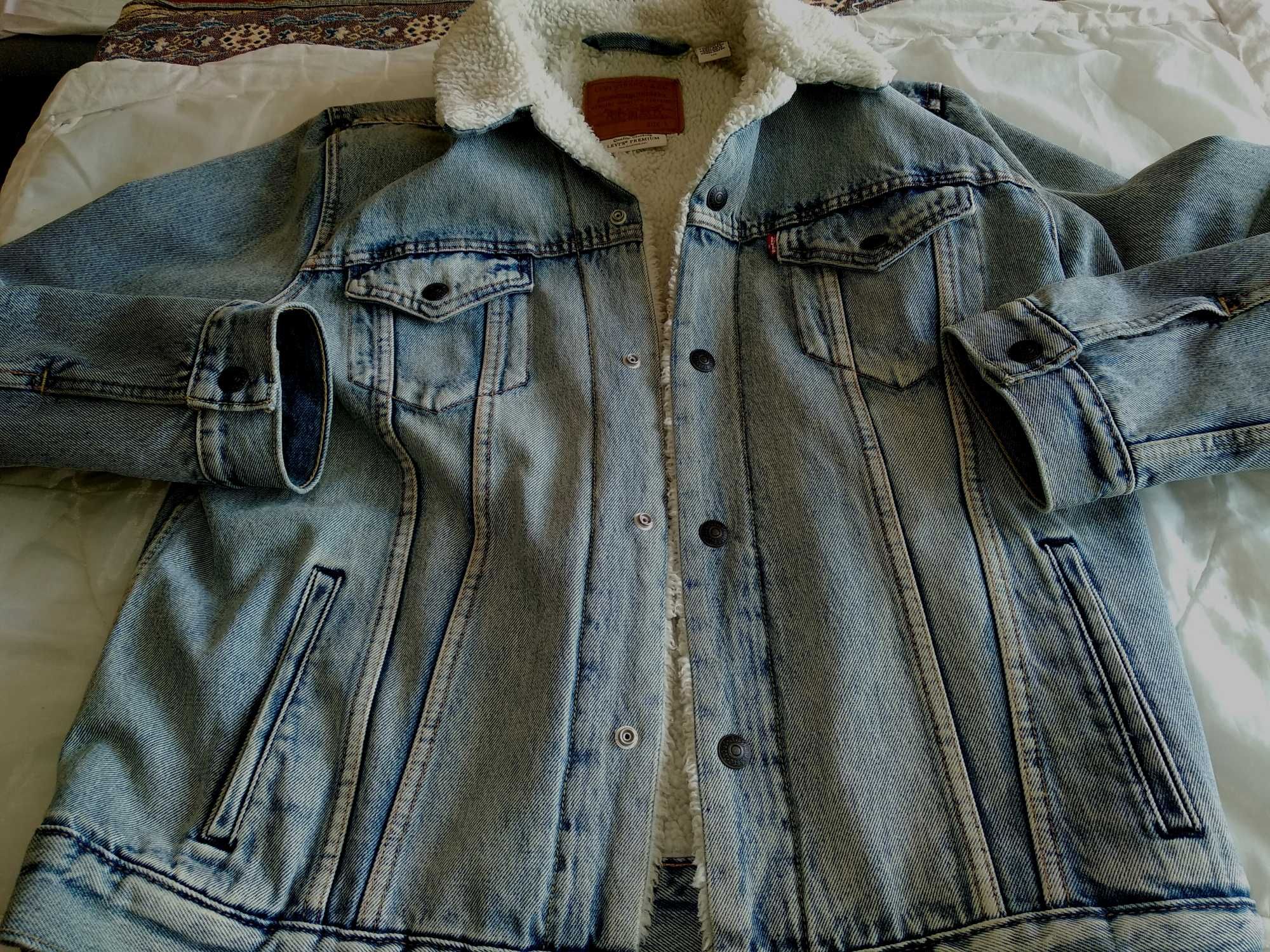 Шерпа куртка levi's San Francisko premium made in Bangladesh