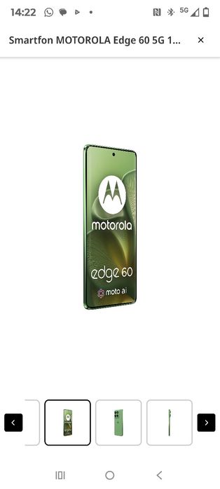 Telefon Motorola edge 60