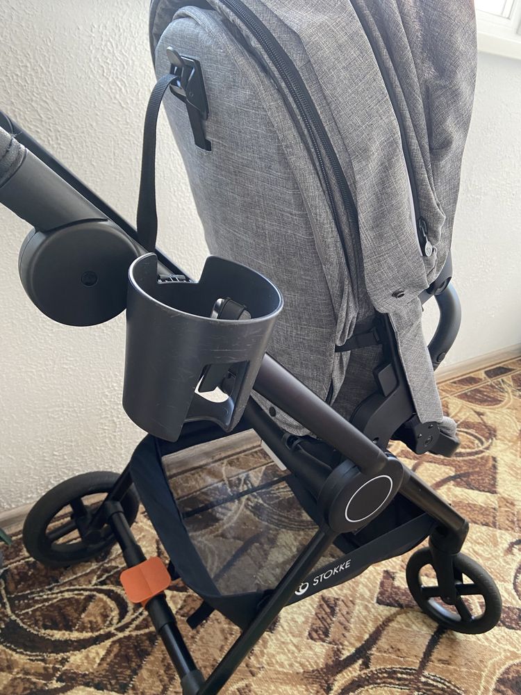 Коляска 2 в 1 Stokke Beat (люлькам, прогулочный блок)