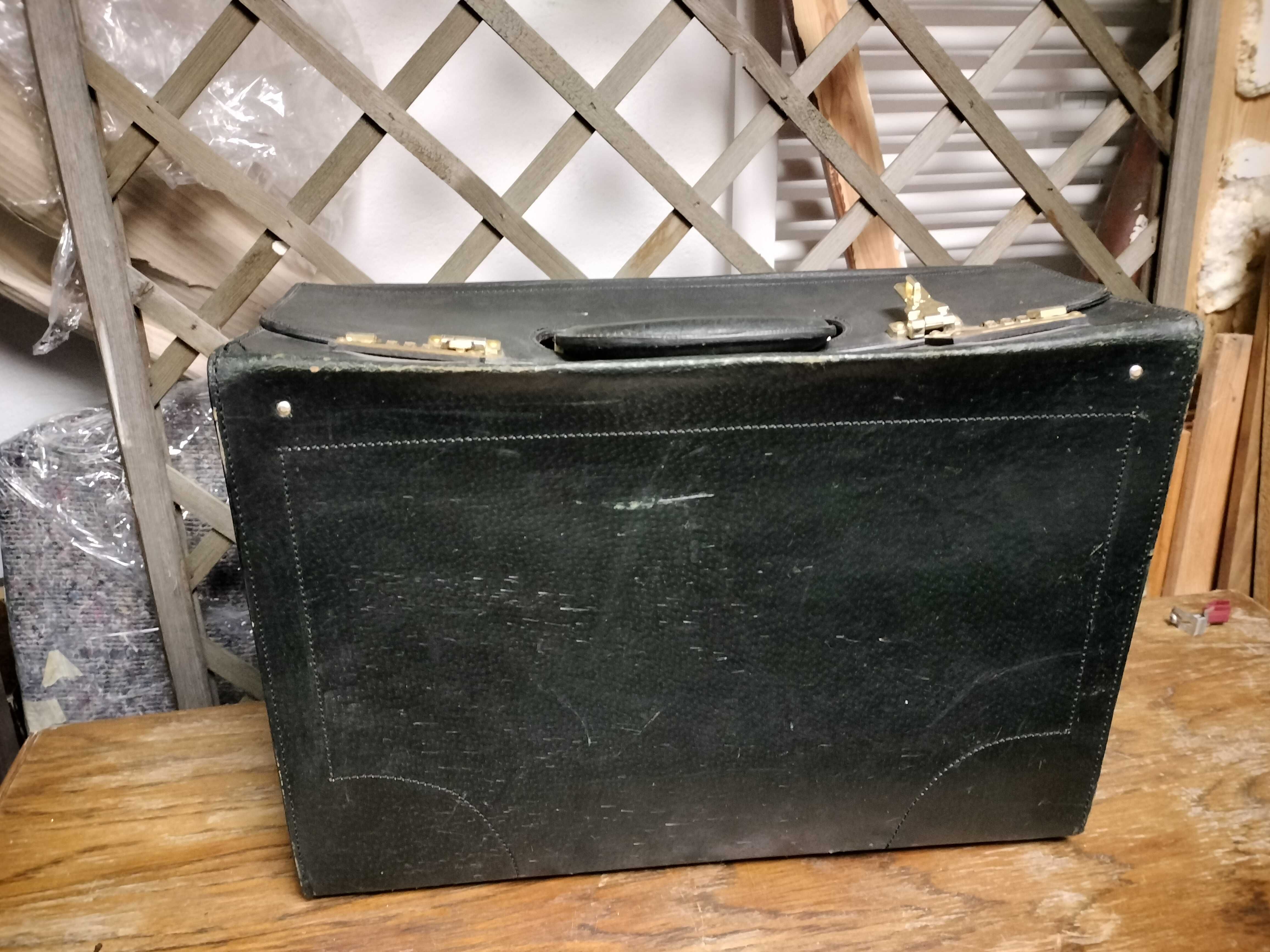 stary kufer lekarski/ torba na narzędzia nr 10