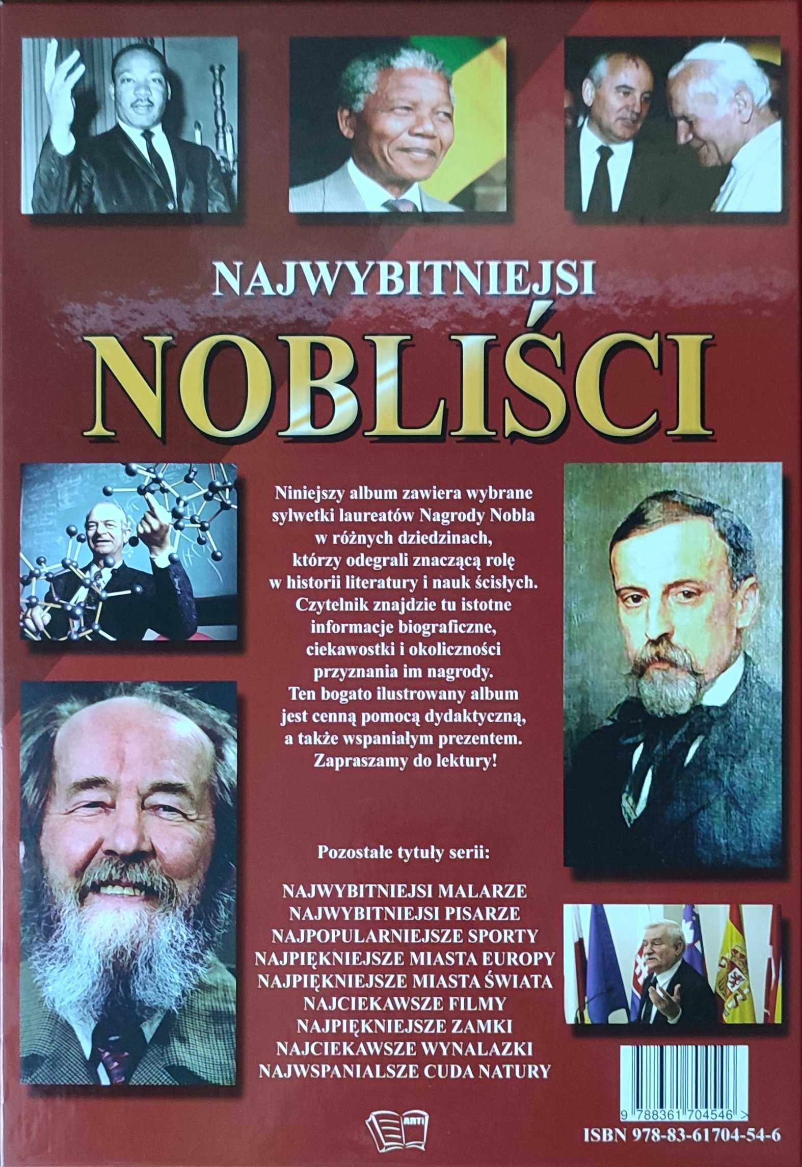 "Najwybitniejsci nobiliści" - książka twarda oprawa