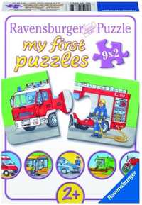 Puzzle 9x2 Pojazdy, Ravensburger