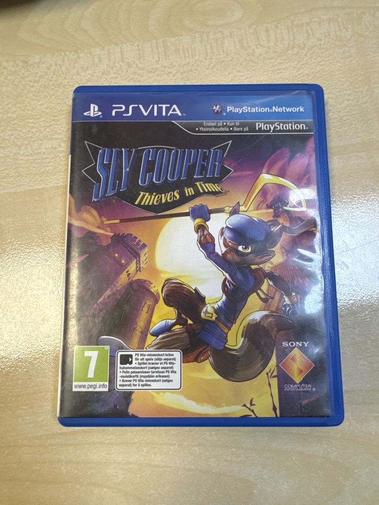 Gra psvita sly cooper thieves in time
