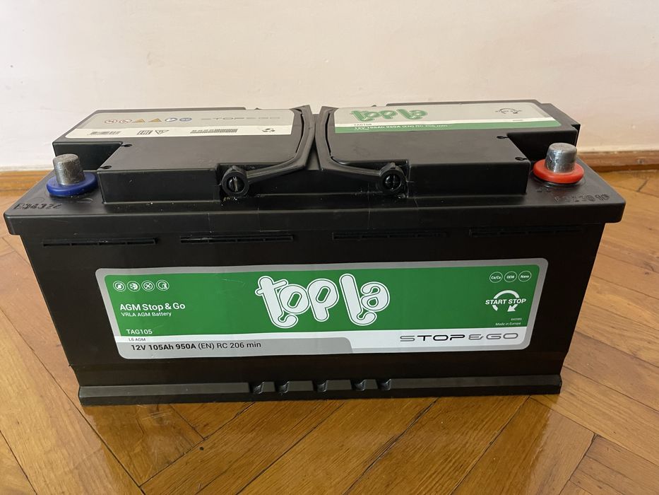 Акумулятор Topla AGM 105