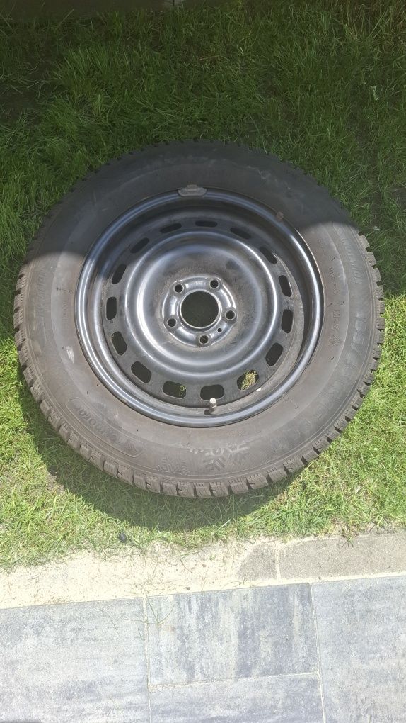 Praktycznie Nowe Opony zimowe Z felgami r15 5x108