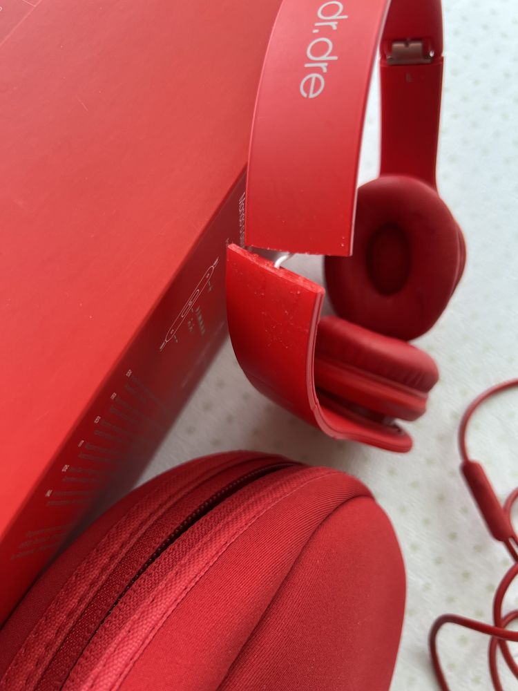 Приемлимая цена! Наушники Beats by Dr. Dre Solo 1 Red Без предоплат!