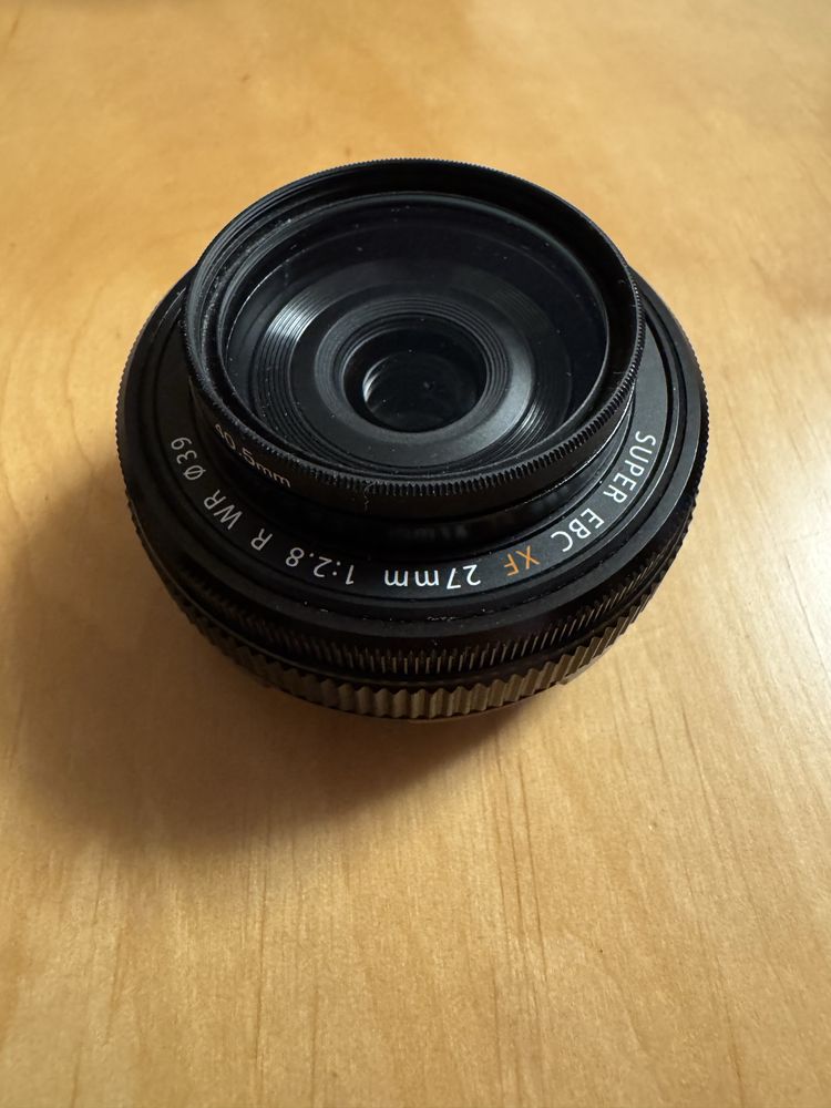 Obiektyw Obiektyw FujiFilm Fujinon XF 27 mm f/2.8 R WR II czarny