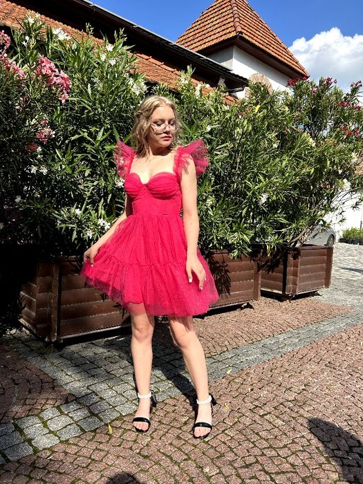 ВИПУСКНА СУКНЯ ,сукня на випускний, плаття,для фотосесії,рожева сукня,