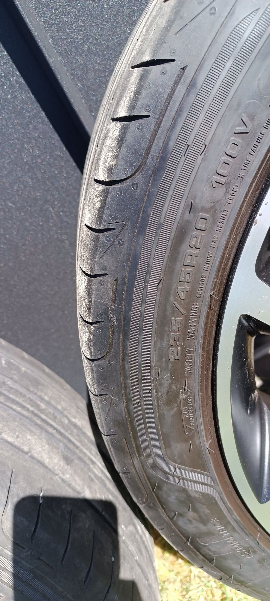 Alufelgi 5x114,3 20x Mitsubishi Outlander opony letnie r