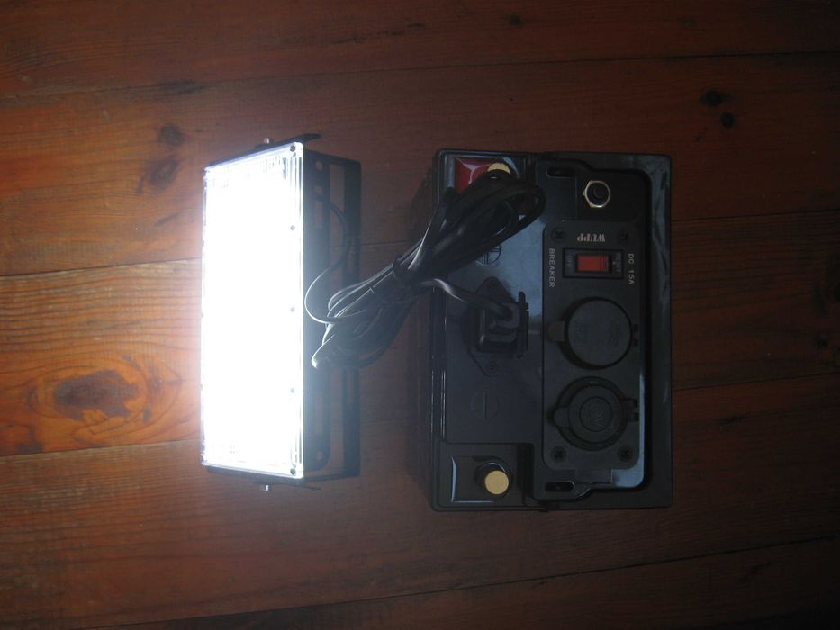 Прожектор 12-80 вольт 50 ватт пыле и влагозащита IP66 яркий