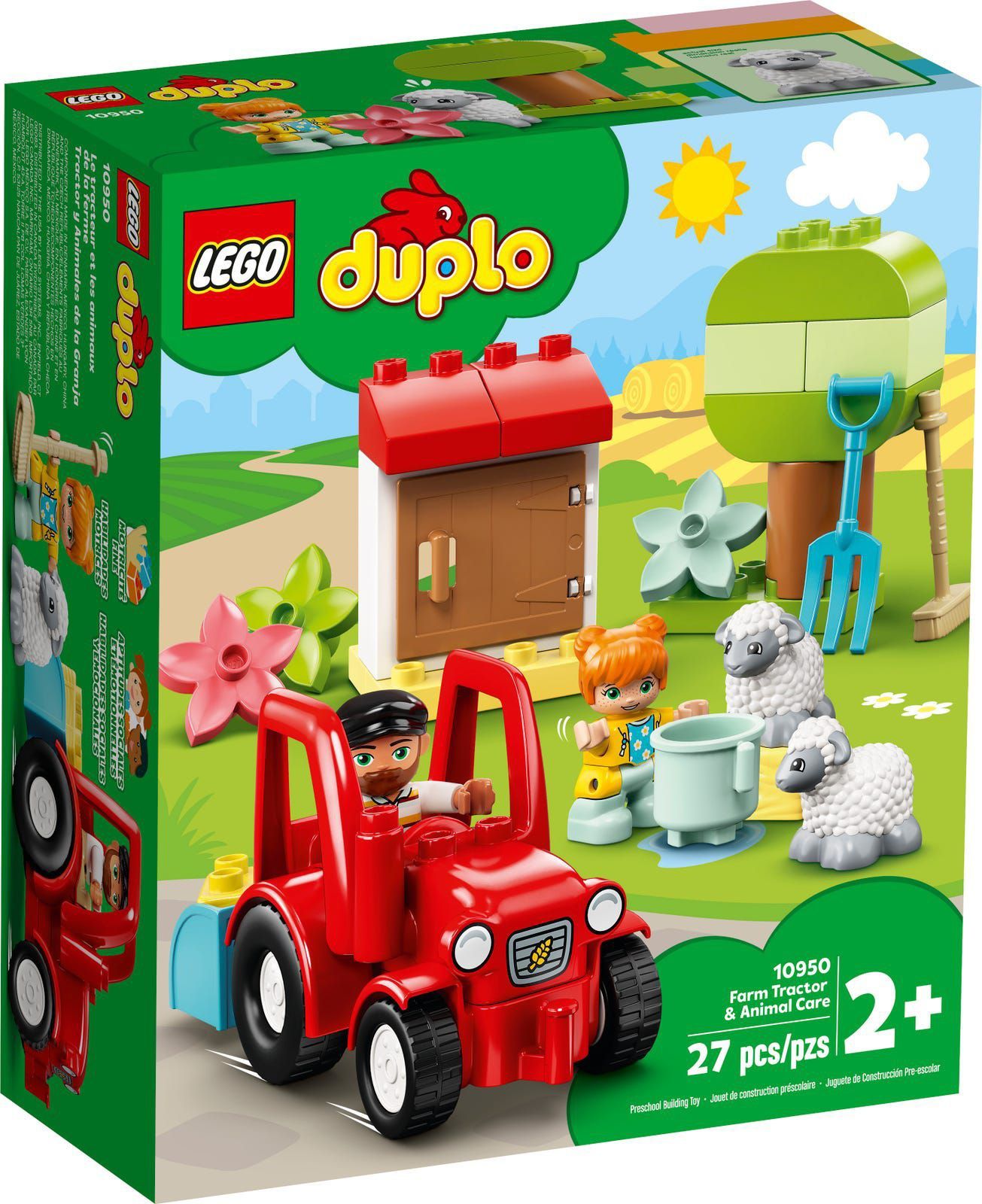 Lego 10950 Duplo - Traktor i zwierzęta gospodarskie Nowe