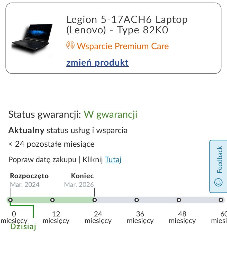 Laptop gamingowy NOWY Lenovo Legion 5 17ACH6 17,3", 144Hz