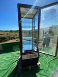 Vitrine / expositor vidro vertical refrigerada