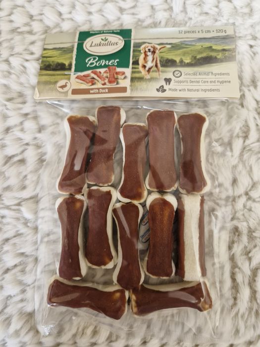 Lukullus kości do gryzienia, 12 x 5 cm (120g)