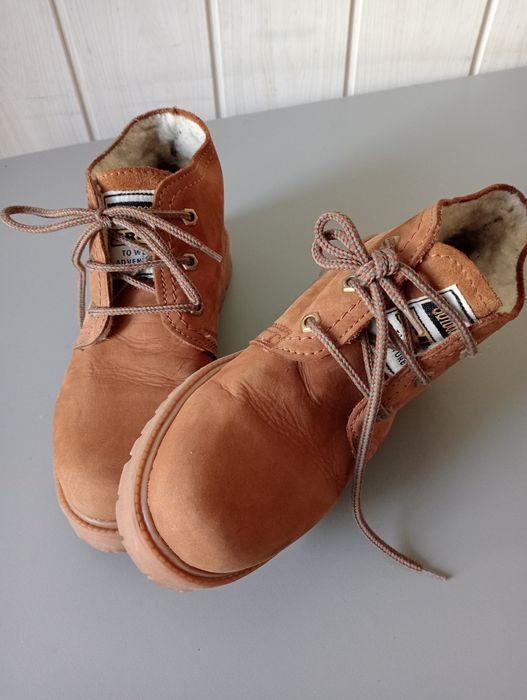 Cieple buty skórzane Advance 39 rozmiar