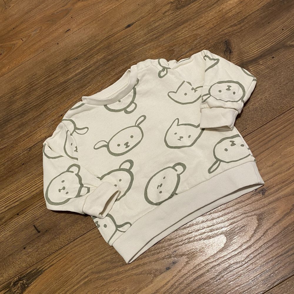 Bluza dziewczeca w misie 68 cm