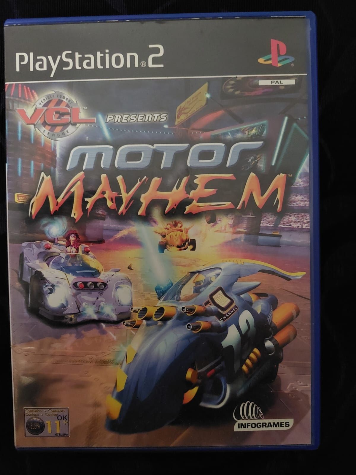 PS2 Motor Mayhem - Jogo