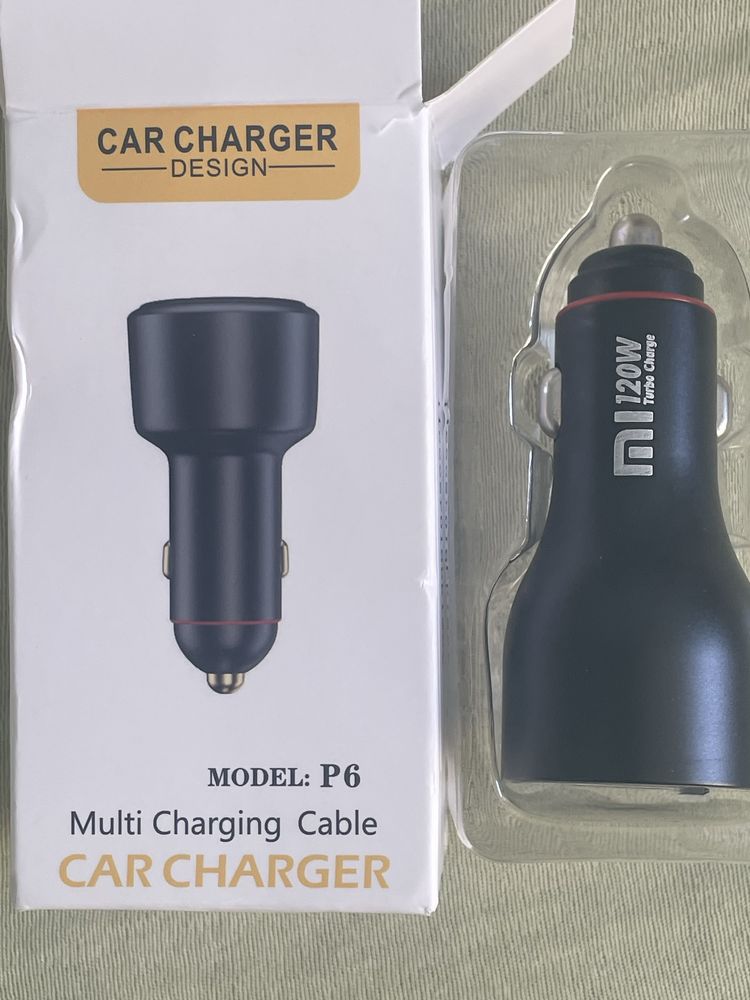 Ładowarka oryginalna xiaomi 120w Hyper chrge Samochodowa