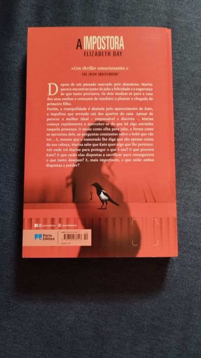 A impostora de Elizabeth Day - Portes grátis