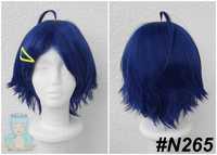 Ai Ohto Wonder Egg Priority niebieska krótka peruka wig cosplay