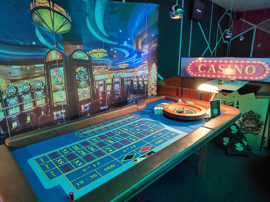 Impreza w stylu Vegas. Wigilia firmowa, urodziny. Ruletka, atrakcja.