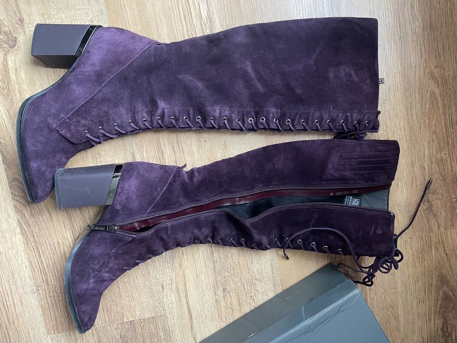 Kozaki do kolana eleganckie