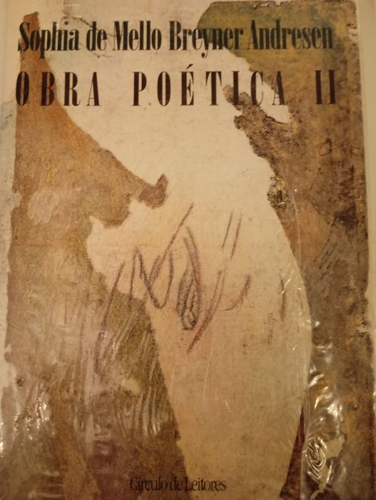Par de livros "Obra poética l" e "Obra poética ll"