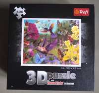 Puzzle 500, kolibry 3 D