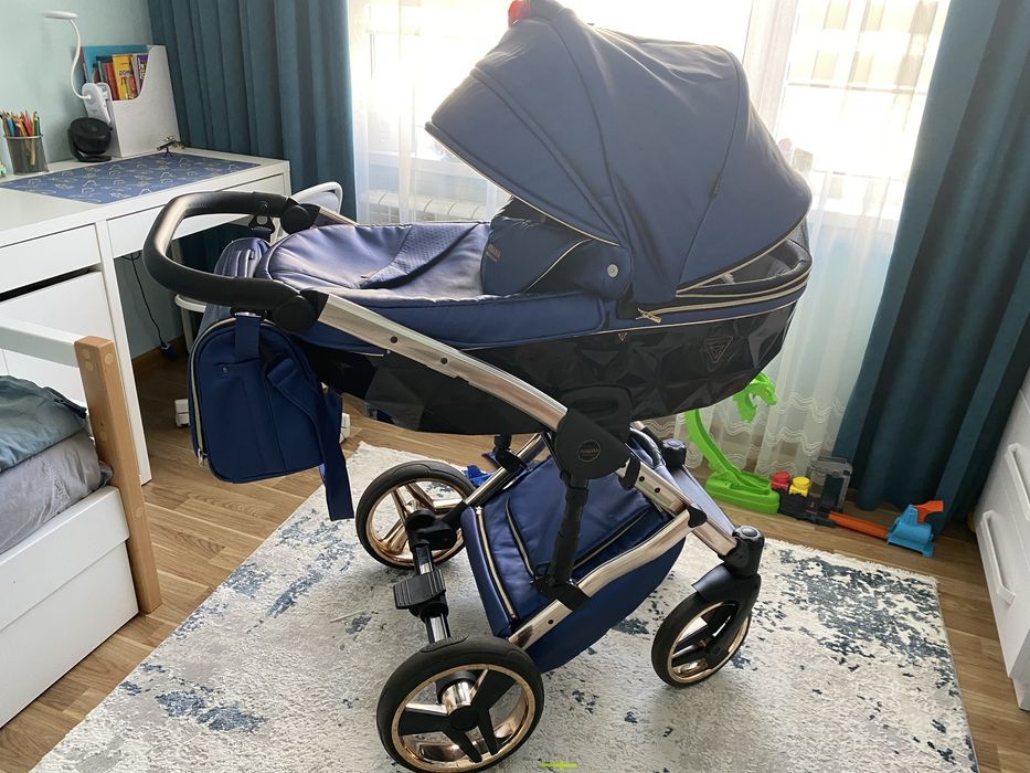 Коляска универсальная 2 в 1 Junama Diamond Fluo Line (01)