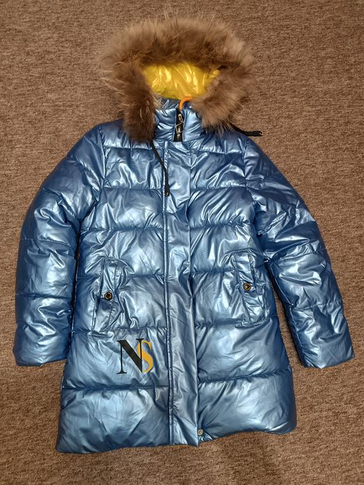 Зимова курточка для дівчинки 126/122.