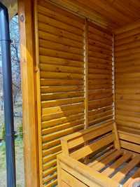 Drewniana roleta ruchoma na taras / balkon ! 400zl / m²