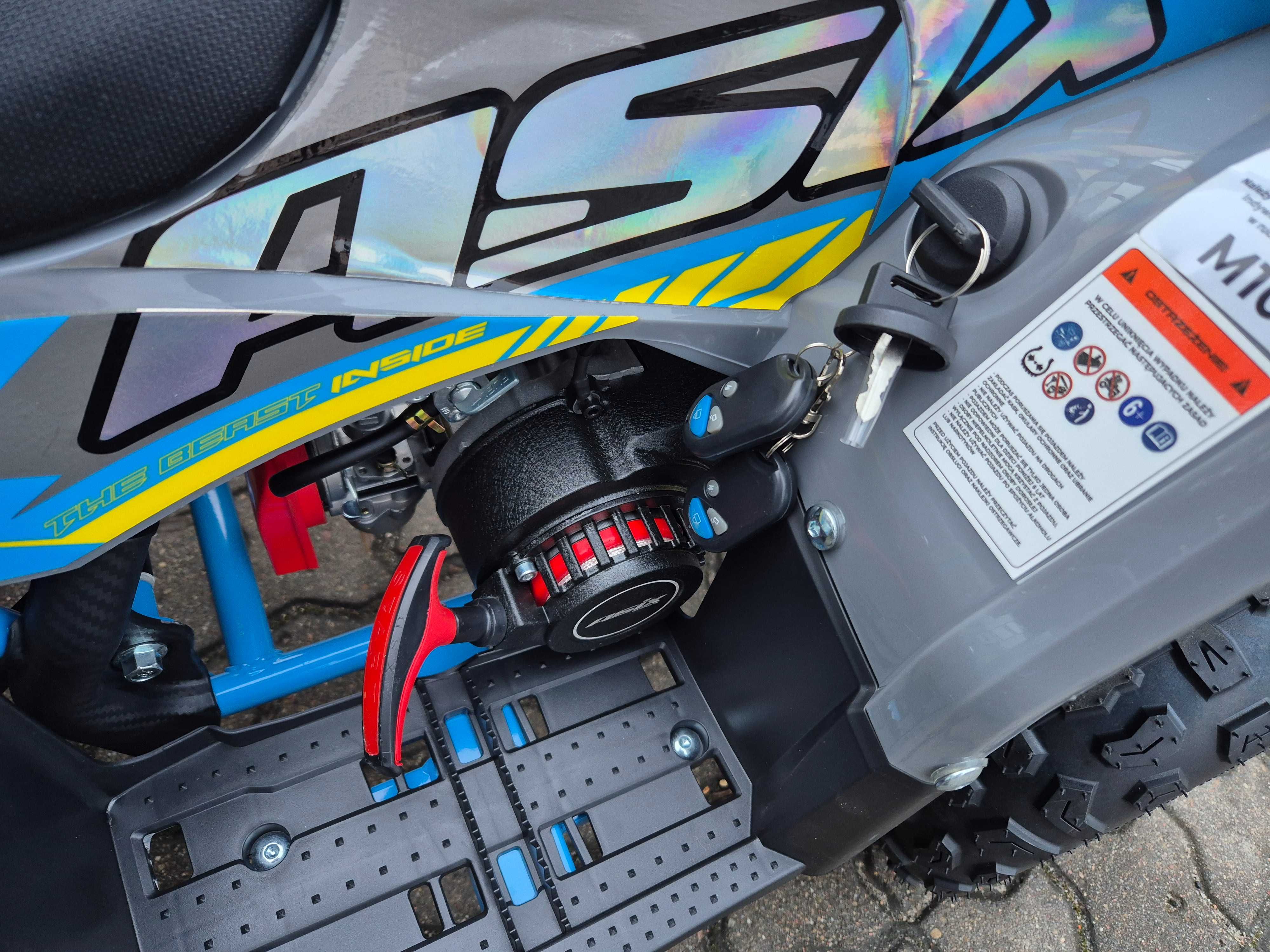Mini Quad dla dzieci ASIX M10 50ccm elektryczny rozrusznik NOWY