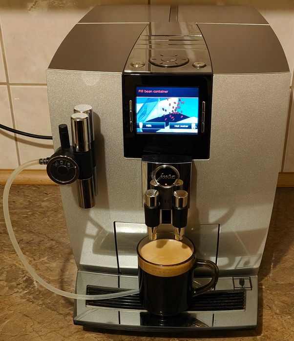 JURA IMPRESSA J90 Brilliant Silver SKLEP 8590zł okazja!