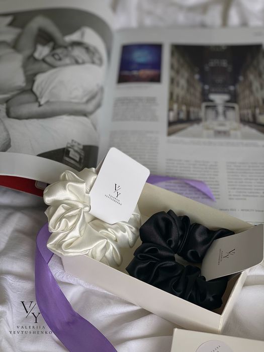 Продам атласні, шовкові резинки для волос