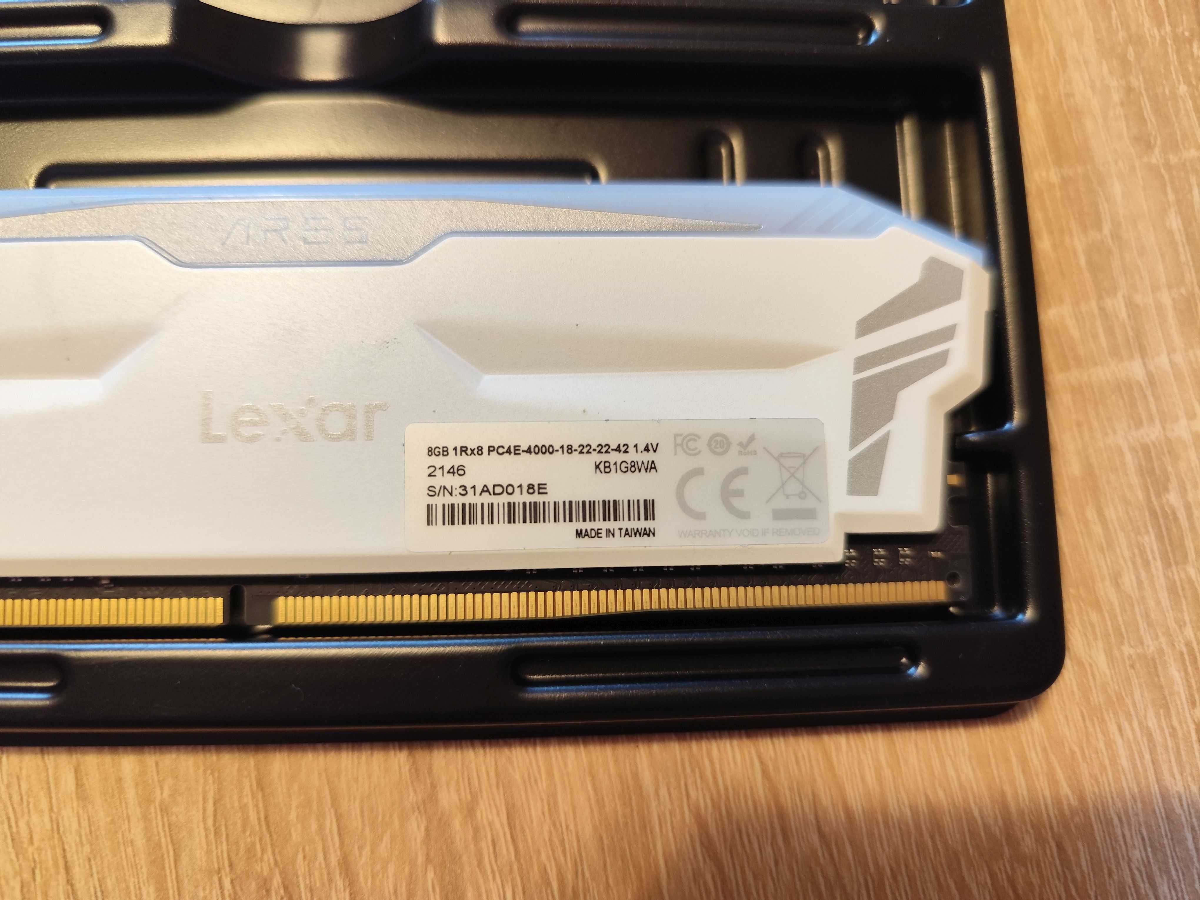 Lexar Ares RGB, DDR4, 16 GB, 4000MHz, CL18 - 7 lat gwarancji