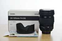 Sigma Art 24-105 mm f/4 DG OS HSM. filtr gratis