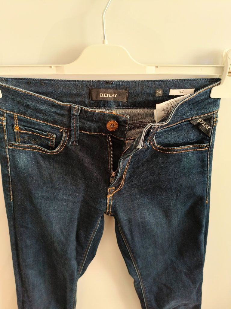 Damski jeansy Replay Luz Skinny W24  L30

Damskie jeansy 

Replay