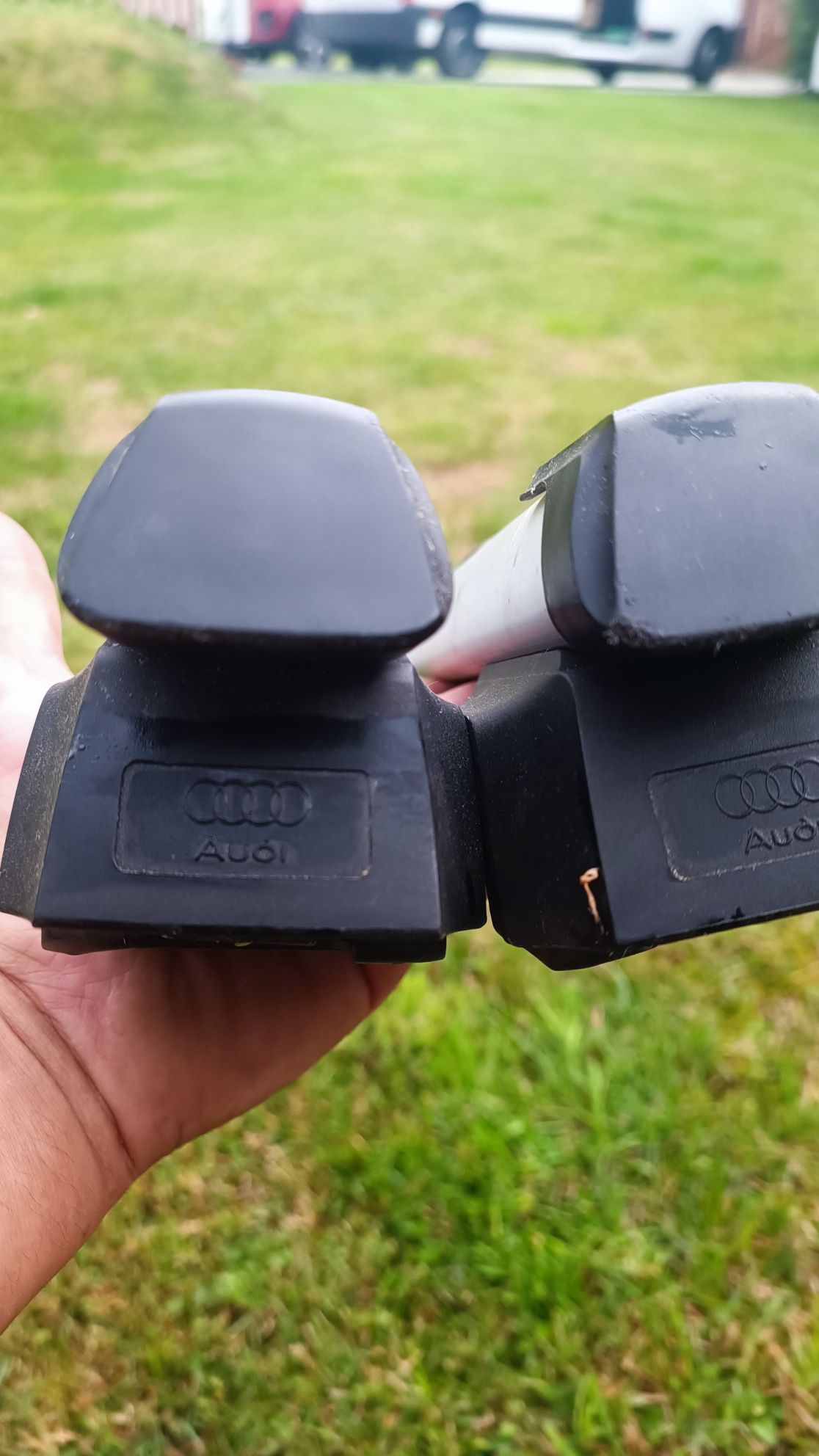 Belki na relingi bagażnik Audi A4 Orginał